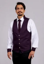 فرم مهمانداری کلاسیک رامتین با کراوات - Image 4