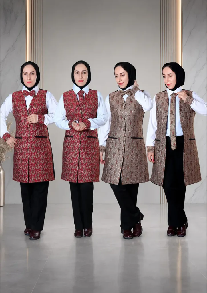سارافون سنتی قرمر و کرم
