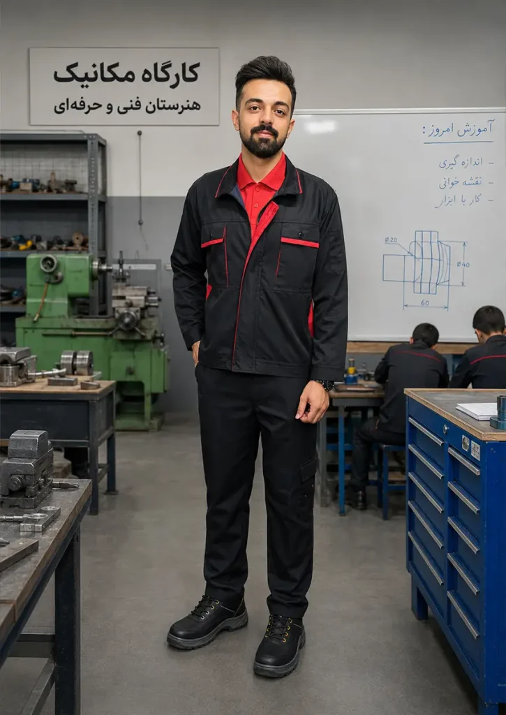 کاپشن شلوار مشکی